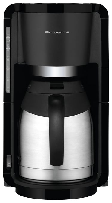 15 Tassen Thermo Filterkaffeemaschine  CT3818 Milano Thermo (Schwarz, Silber) 