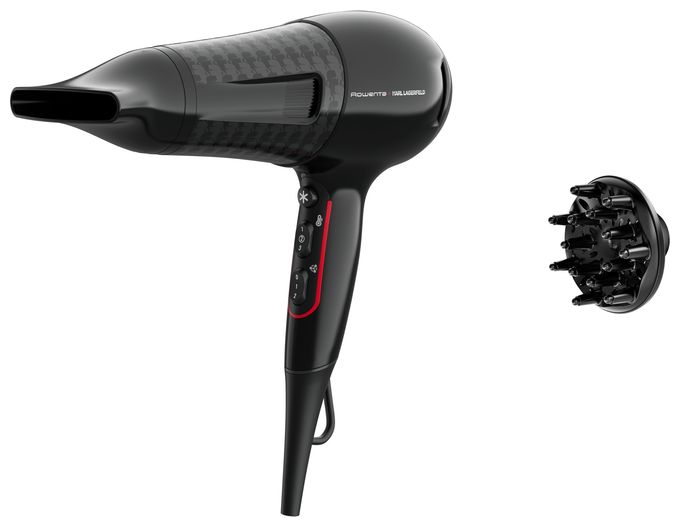Haartrockner 2300 W  CV591L x Karl Lagerfeld Powerline (Schwarz) 