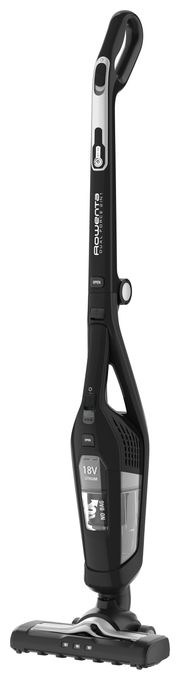 Handstaubsauger Beutellos bis 45 min Laufzeit 18 V  RH6735 Dual Force 2in1 (Schwarz) 
