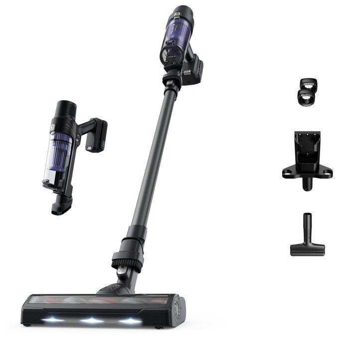 Handstaubsauger Beutellos bis 60 min Laufzeit 18 V  RH6A36 X-Pert 7.60 Allergy (Schwarz) 