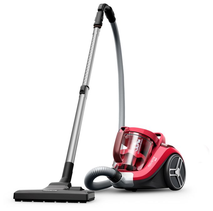 Bodenstaubsauger Beutellos 900 W Schaum  RO4B13 Compact Power XXL (Rot) 