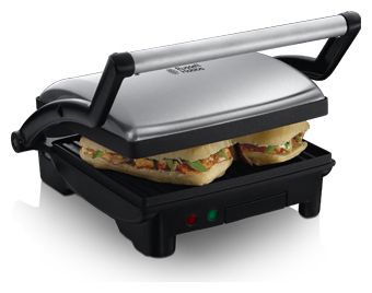 1 Zone(n) 1800 W  17888-56 Paninigrill Cook Home 3in1 (Schwarz, Edelstahl) 