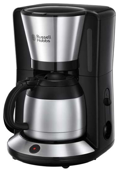 8 Tassen Thermo Filterkaffeemaschine 1,0 l  24020-56 Adventure (Schwarz, Silber) 