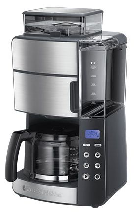 10 Tassen Filterkaffeemaschine 1,2 l  25610-56 Grind and Brew (Schwarz, Edelstahl) 