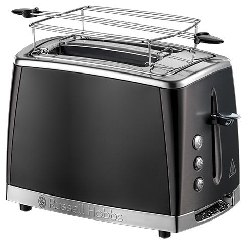 Toaster 1550 W 2 Scheibe(n) 6 Stufen  26150-56 Matte Black (Schwarz) 