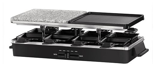 8 Person(en) 1400 W 26280-56 Multi Raclette 3 in 1 