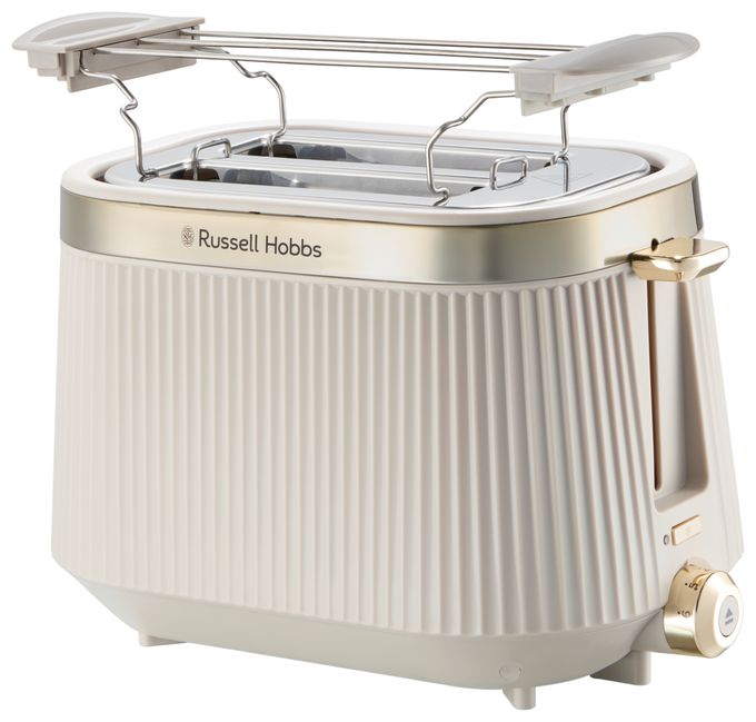 Toaster 980 W 2 Scheibe(n) 6 Stufen  26761-56 Bronte (Gold/Steinfarbe) 