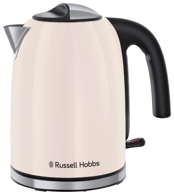 1,7 l Wasserkocher 2400 W  28510-70 Colours Plus (Schwarz, Hellrosa) 