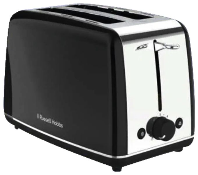 Toaster 1600 W 2 Scheibe(n)  28831-70 Everyday (Schwarz, Silber) 