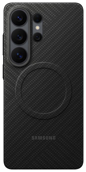 Mantelhülle für Samsung Samsung S26 Ultra  Carbon Magnet Case (Schwarz) 