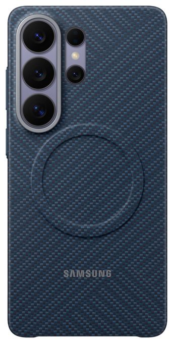 Cover für Samsung Galaxy S26 Ultra  Carbon Magnet Case (Dunkelblau) 