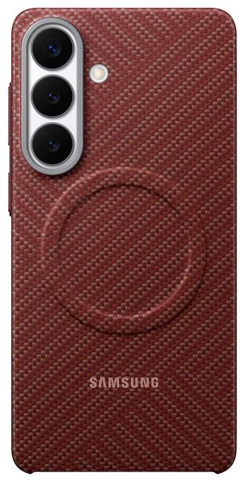 Cover für Samsung Galaxy S26+  Carbon Magnet Case (Rot) 