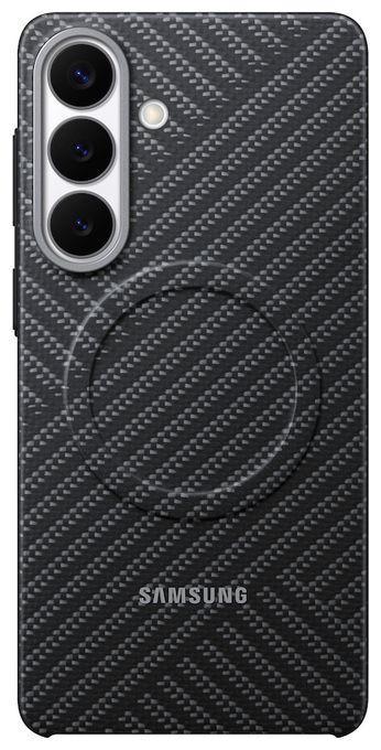 Cover für Samsung Galaxy S26+  Carbon Magnet Case (Dunkles Grau) 