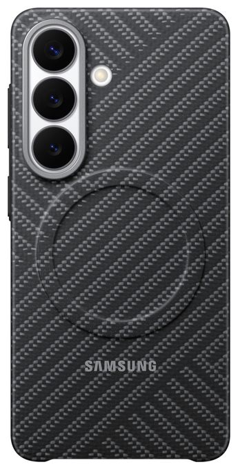 Cover für Samsung Galaxy S26  Carbon Magnet Case (Dunkles Grau) 
