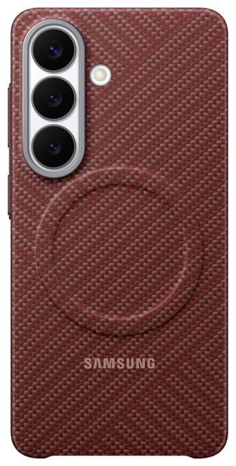 Cover für Samsung Galaxy S26  Carbon Magnet Case (Rot) 
