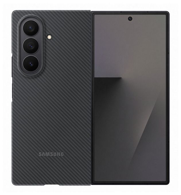 Cover für Samsung Samsung  Carbon Shield Case (Schwarz) 