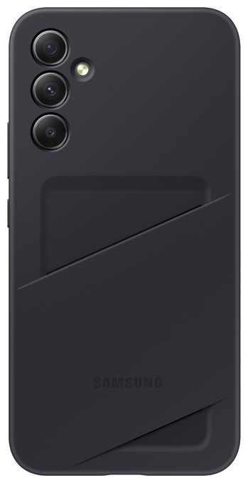 Cover für Samsung Galaxy A34  Card Slot (Schwarz) 