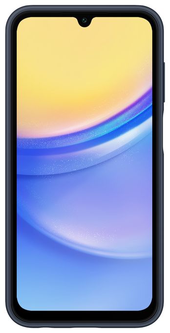 Cover für Samsung Galaxy A15  Card Slot (Schwarz, Blau) 