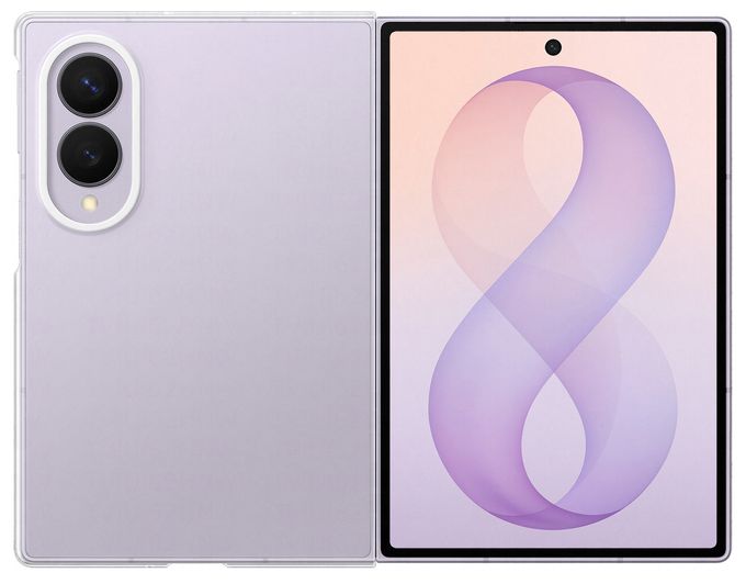 Cover für Samsung Z Fold8  Clear Case (Transparent) 