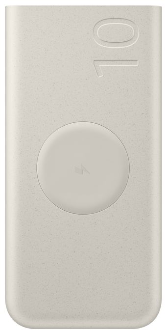 10000 mAh Powerbank USB Typ-C Kabelloses Laden  EB-U2510XUEGEU (Beige) 