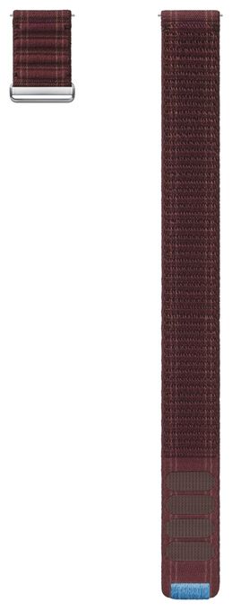 Armband S/M 20 mm Samsung Galaxy Watch7/Watch6/Watch5 Pro/Watch4  Fabric Band (Burgund) 