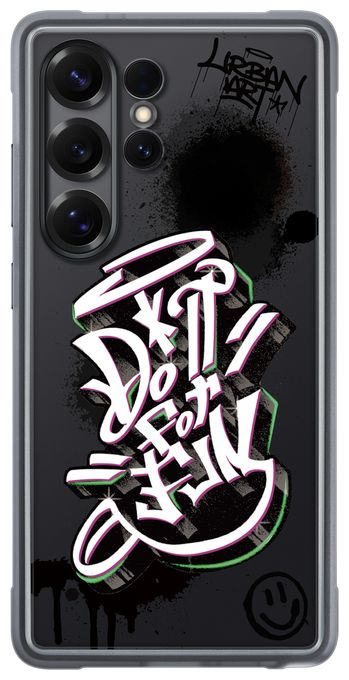 Cover für Samsung Galaxy S25 Ultra  Flipsuit Rugged Case (Schwarz, Mehrfarbig) 