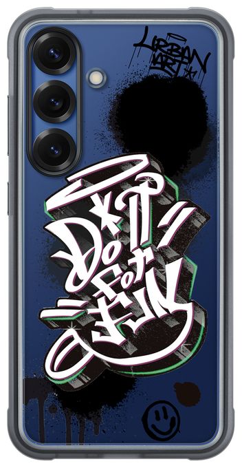 Cover für Samsung Galaxy S25  Flipsuit Rugged Case (Schwarz, Mehrfarbig) 