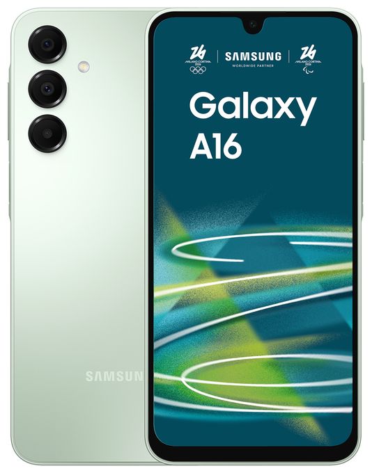 128 GB 4G Smartphone 17 cm (6.7 Zoll) 2,0 GHz Android 50 MP Dreifach Kamera Dual Sim WiFi 5  Galaxy A16 (Grün) 