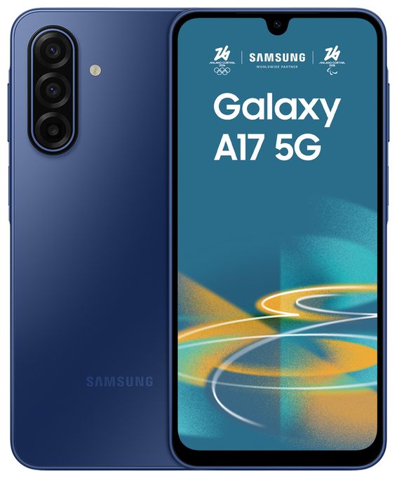 128 GB 5G Smartphone 17 cm (6.7 Zoll) Android 50 MP Dreifach Kamera Dual Sim WiFi 5  Galaxy A17 (Blau) 