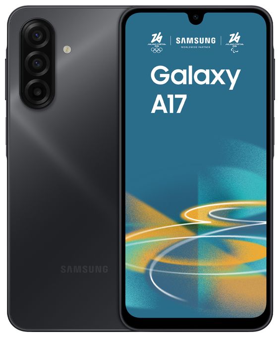 128 GB 4G Smartphone 17 cm (6.7 Zoll) Android 50 MP Dreifach Kamera Dual Sim WiFi 5  Galaxy A17 (Schwarz) 