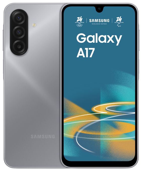 128 GB 4G Smartphone 17 cm (6.7 Zoll) Android 50 MP Dreifach Kamera Dual Sim WiFi 5  Galaxy A17 (Grau) 