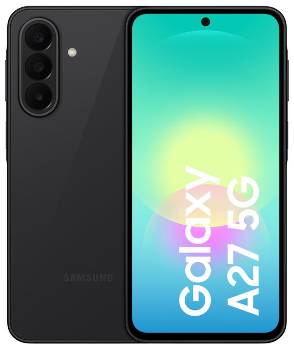 128 GB 5G Smartphone 17 cm (6.7 Zoll) Android 50 MP Dreifach Kamera Dual Sim WiFi 5  Galaxy A27 (Schwarz) 