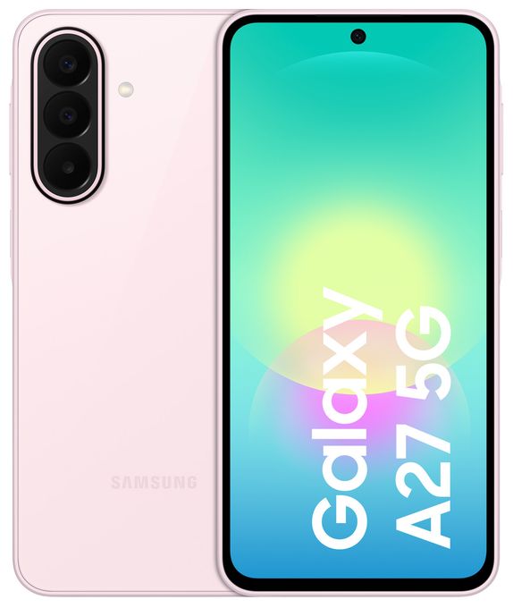 128 GB 5G Smartphone 17 cm (6.7 Zoll) Android 50 MP Dreifach Kamera Dual Sim WiFi 5  Galaxy A27 (Hellrosa) 