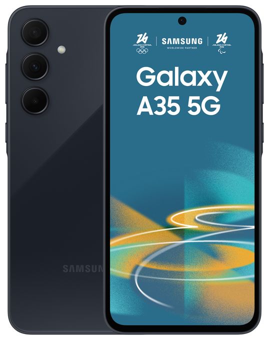 128 GB 5G Smartphone 16,8 cm (6.6 Zoll) 2,0 GHz Android 50 MP Dreifach Kamera Dual Sim (Awesome Navy) Galaxy A35 