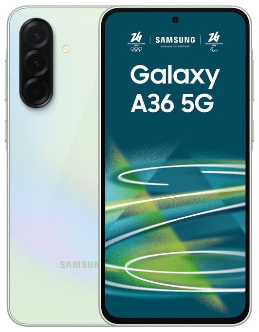 128 GB 5G Smartphone 17 cm (6.7 Zoll) Android 50 MP Dreifach Kamera Dual Sim WiFi 6 (Awesome Lime) Galaxy A36 