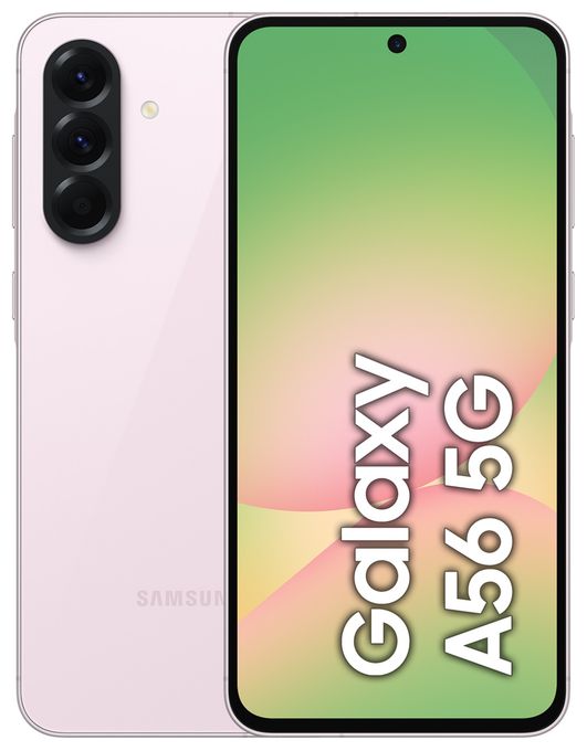 128 GB 5G Smartphone 17 cm (6.7 Zoll) Android 50 MP Dreifach Kamera Dual Sim WiFi 6 (Awesome Pink) Galaxy A56 