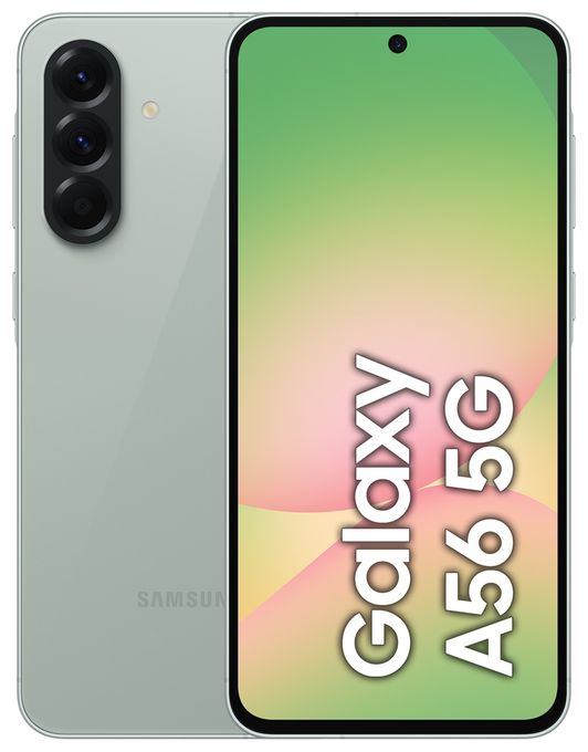 128 GB 5G Smartphone 17 cm (6.7 Zoll) Android 50 MP Dreifach Kamera Dual Sim WiFi 6 (Awesome Olive) Galaxy A56 