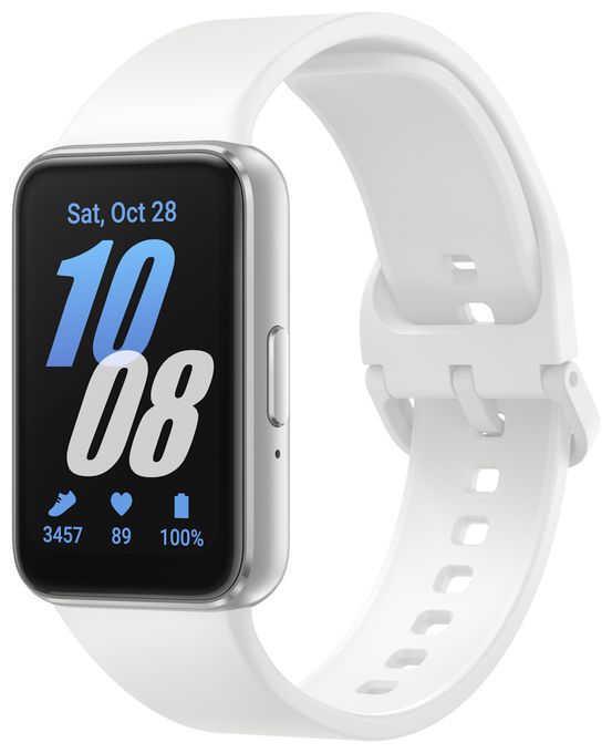 Digital 40 mm Smartwatch Rechteckig IP68 312 h  Galaxy Fit3 (Silber) 