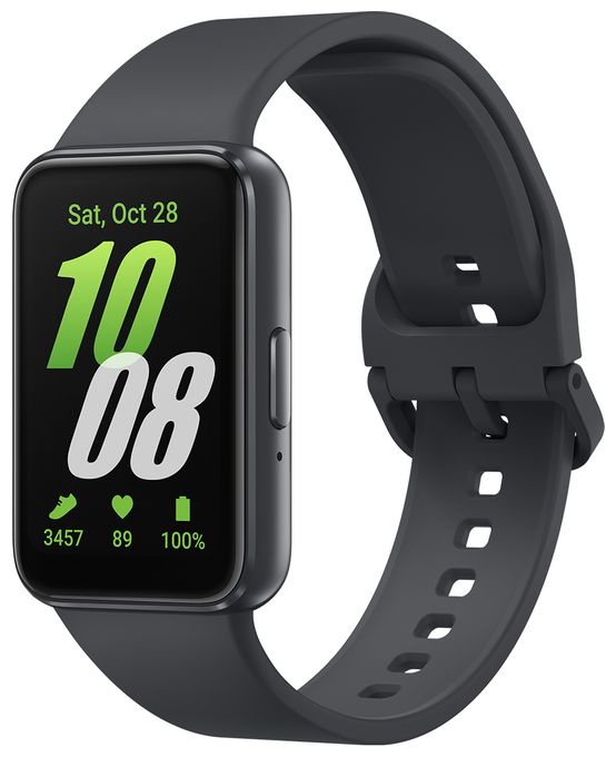Digital 40 mm Smartwatch Rechteckig IP68 312 h  Galaxy Fit3 (Grau) 