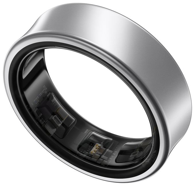 Smart Ring Größe 14  Galaxy Ring (Silber) 