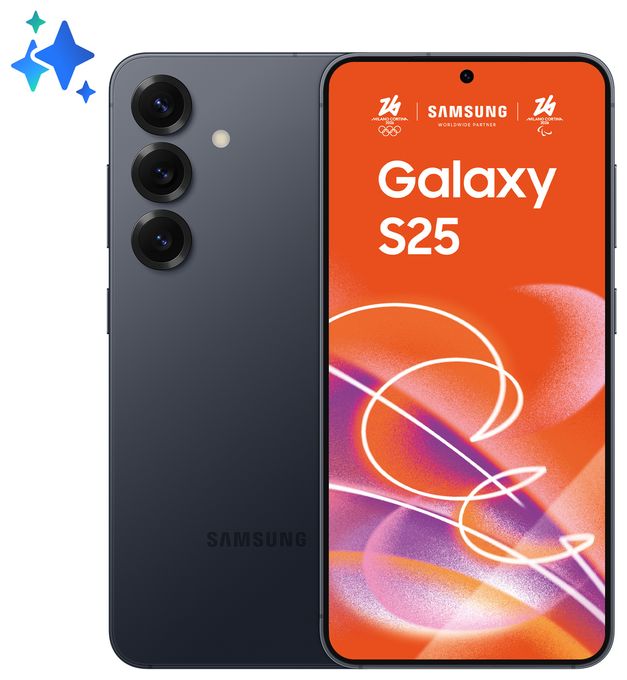 256 GB 5G Smartphone 15,8 cm (6.2 Zoll) Android 50 MP Dreifach Kamera Dual Sim WiFi 7 (Blueblack) Galaxy S25 