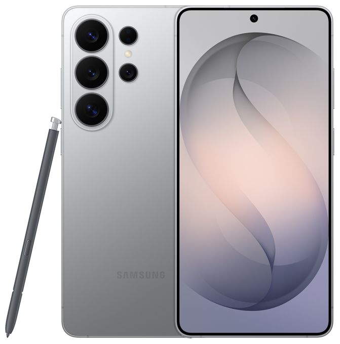 256 GB 5G Smartphone 17,5 cm (6.9 Zoll) 3,6 GHz Android 200 MP Vierfach Kamera Dual Sim WiFi 7 (Silver Shadow) Galaxy S26 Ultra 