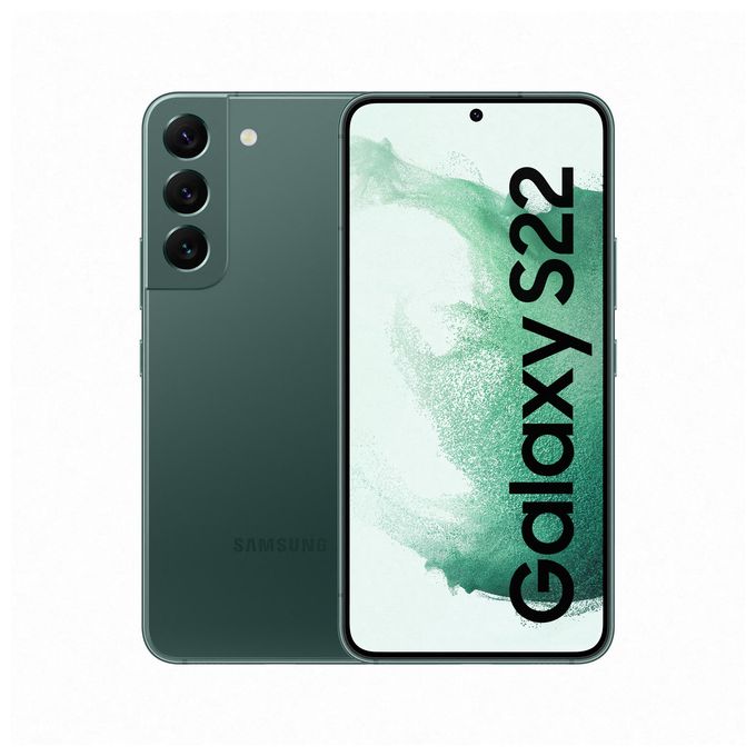 Galaxy S22 5G Smartphone 15,5 cm (6.1 Zoll) 256 GB 2,8 GHz Android 50 MP Dreifach Kamera Dual Sim (Grün) 