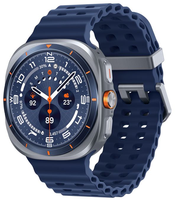 Digital 47 mm  Smartwatch Rund IP68 327 ppi 4G  Galaxy Watch Ultra (Silber) 