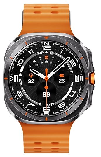 Digital 47 mm Smartwatch Rund IP68 327 ppi 4G  Galaxy Watch Ultra (Grau, Titan) 