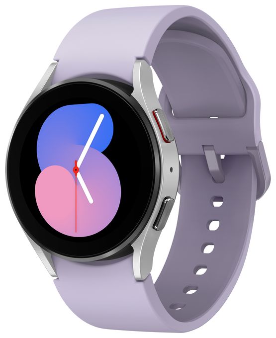 Digital 40 mm Smartwatch Rund IP68 40 h 330 ppi 4G  Galaxy Watch5 (Silber) 