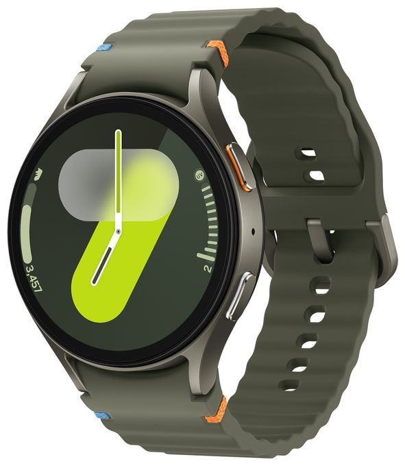 Digital 44 mm M/L Smartwatch Rund IP68 327 ppi 4G  Galaxy Watch7 (Grün) 