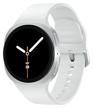 40 mm Smartwatch Rund IP68 327 ppi  Galaxy Watch8 (Silber) 