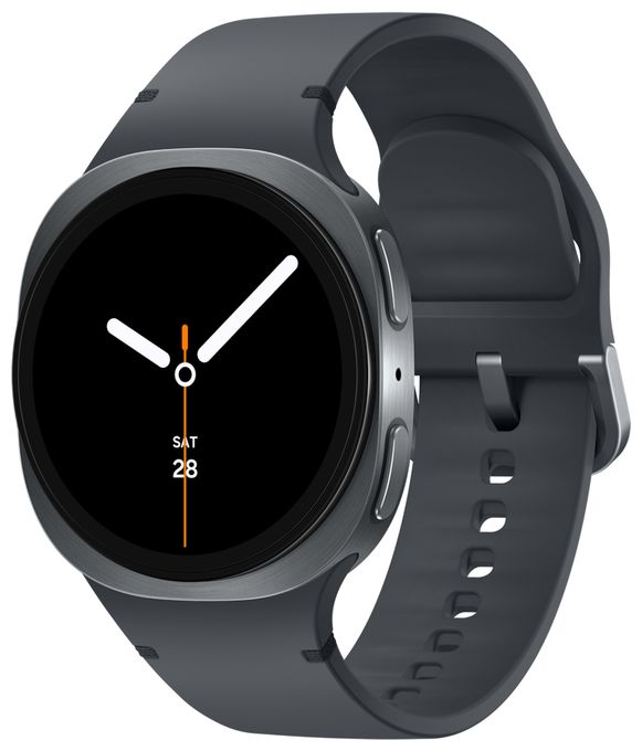 Digital 40 mm S/M Smartwatch Rund IP68 40 h  Galaxy Watch8 (Graphit) 