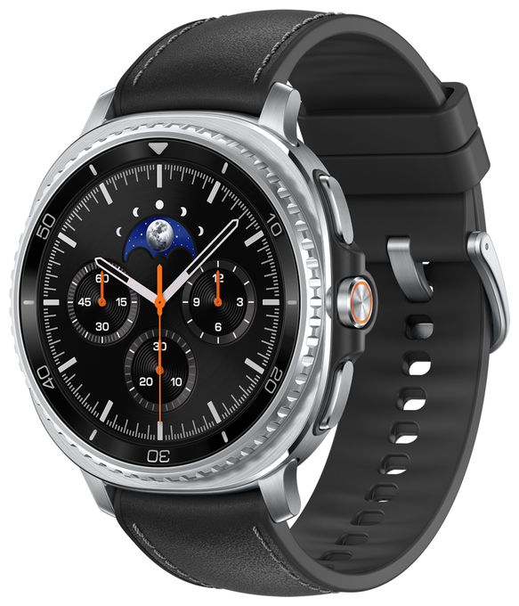 Digital 46 mm Smartwatch Rund IP68 30 h 327 ppi 4G  Galaxy Watch8 (Silber) 